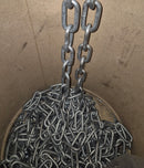 Vuurverzinkte ketting langschalmig 7mm (per 30m)