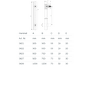Handrail geborsteld Rvs 304