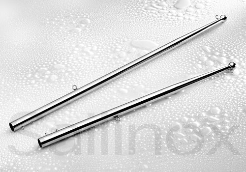 Vlaggenhouder Voor Vlaggenmast – 1-voudig, 22 Mm Binnendiameter, Verzinkt Zilver – Inclusief Grondplaat 105x75 Mm, Voor Dak Of Gevel