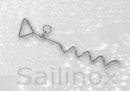Spiraal grond anker RVS 316