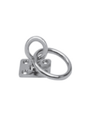 aanlegring met wartel RVS