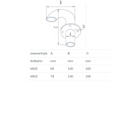kabeldoorvoer Zwanenhals Rvs 316
