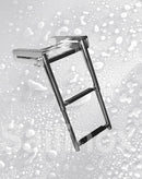 Zwemtrap inschuifbaar RVS 316